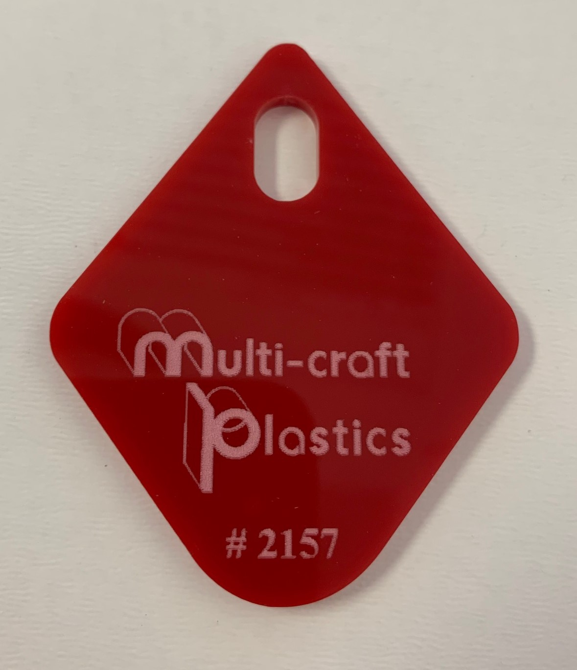 4.5mm 6x8FT RED CAST ACRYLIC #2157 - Colored Acrylic Sheet